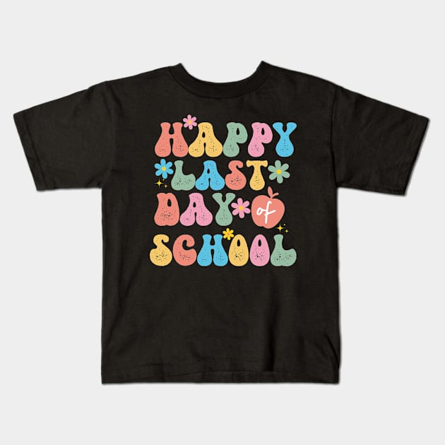 Happy Last Day Of School Kids T-Shirt by Xtian Dela ✅